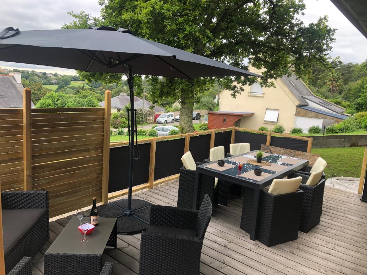 Maison Chaleureuse Et Cosy En Bois De 2021 Pres De Quimper Ergue-Gaberic ภายนอก รูปภาพ