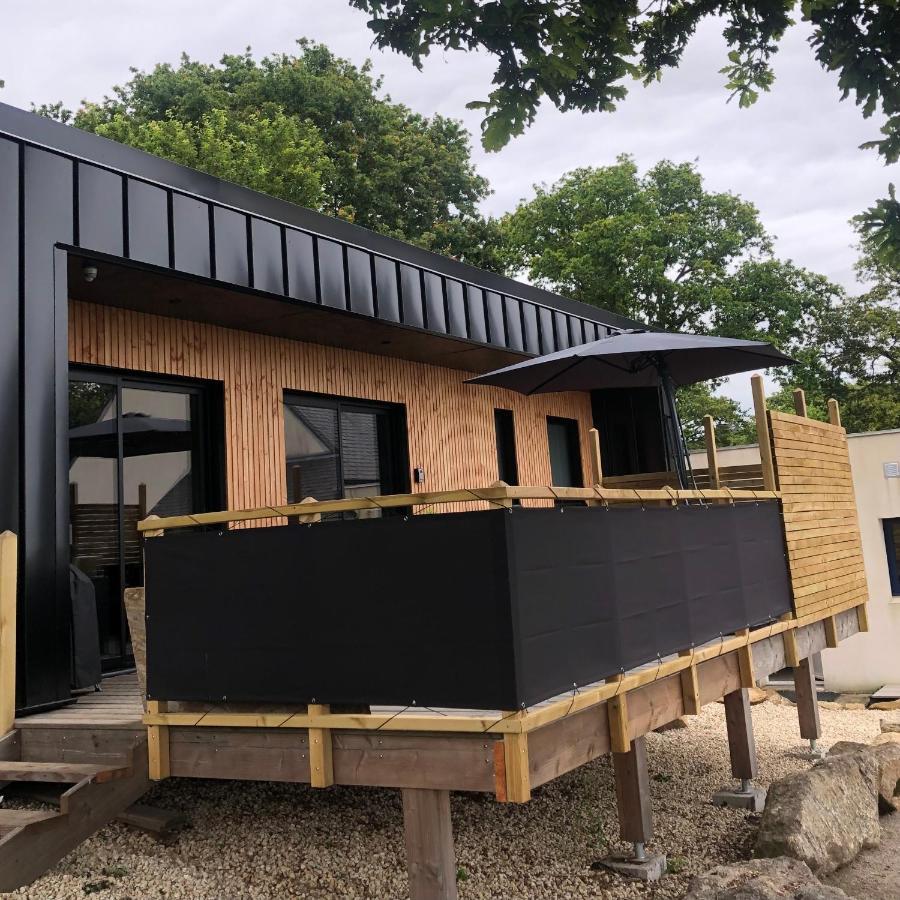 Maison Chaleureuse Et Cosy En Bois De 2021 Pres De Quimper Ergue-Gaberic ภายนอก รูปภาพ
